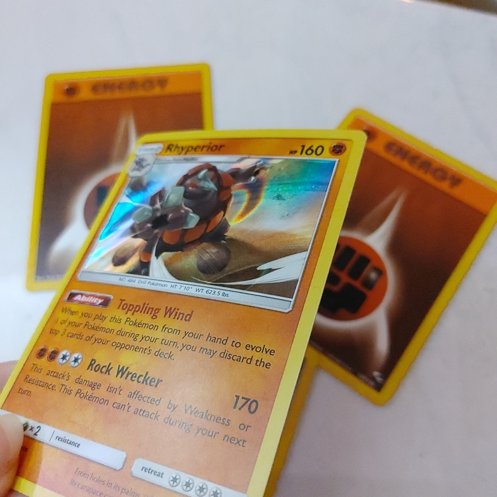 Pokemon RHYPERIOR 67/147 holo card - Picture 3 of 4